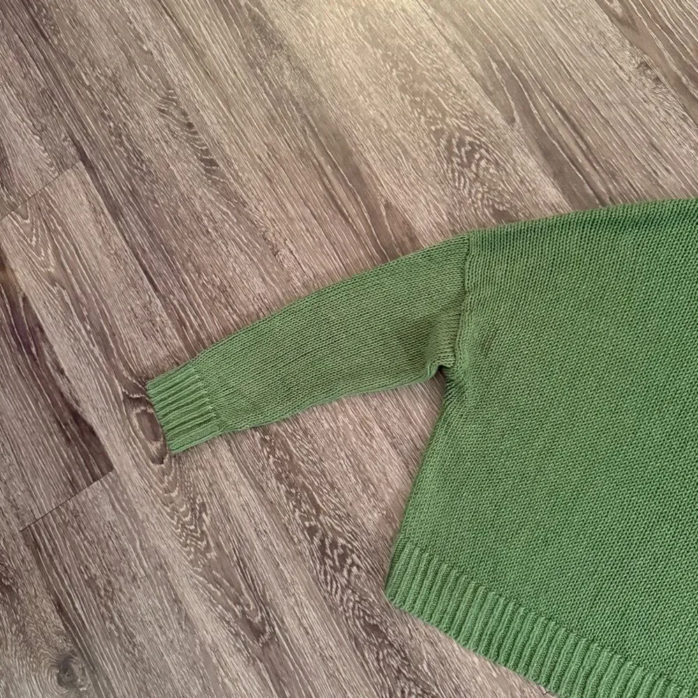 Banana Republic Linen Cotton Boxy Sweater